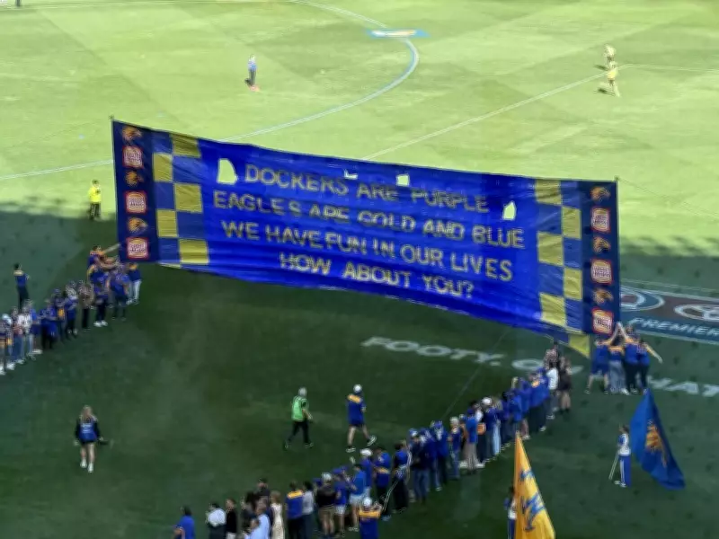 West Coast's Banner Taunt Backfires as Fremantle Coach Revels in Victory
