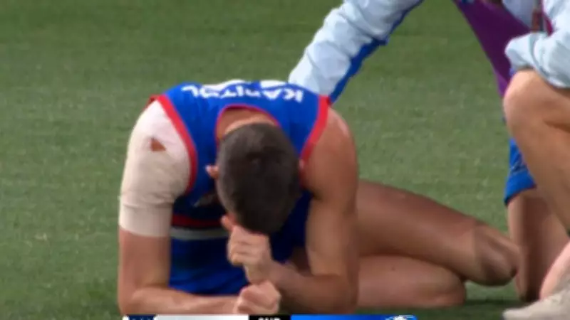 Western Bulldogs' Sam Darcy Suffers Serious Knee Injury in AFL Clash