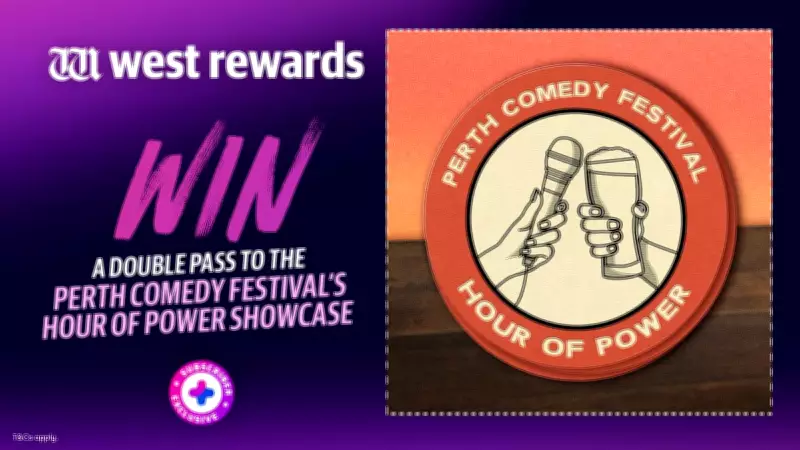Win Double Passes to Perth Comedy Festival's Hour of Power Showcase