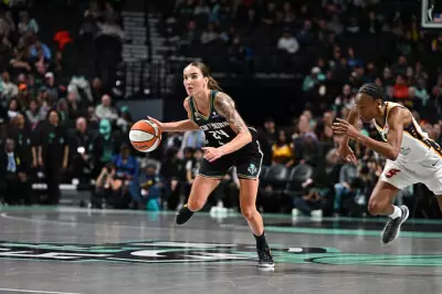 Anneli Maley Shines in New York Liberty Pre-Season Debut Against Caitlin Clark