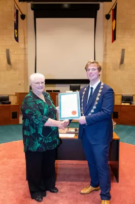 Carmel Ward Honoured as Freeman of Joondalup for Decades of Community Service