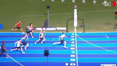 Lachlan Kennedy Blazes to First National 100m Title with Record-Breaking Run