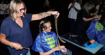 Merewether High School Shatters Record in Shave for a Cure Challenge