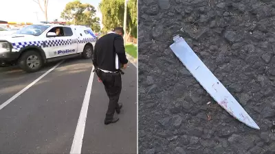 Paramedic stabbed in neck and face in random attack in Melbourne