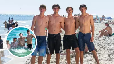 Perth's Summer-Like Autumn Draws Thousands to Cottesloe Beach