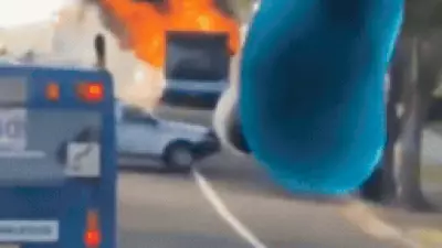 School Bus Bursts into Flames in Western Sydney, Students Evacuated