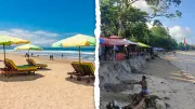 Bali's Kuta Beach Breakwater Project Nears Completion Amid Sea Challenges