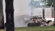 Discarded Battery Sparks Garbage Truck Fire in Townsville