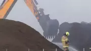 EPA Investigates Massive Mulch Fire at Moolap Waste Centre Near Geelong