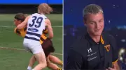 Hawthorn's Jack Ginnivan Reflects on Controversial Shoulder Shrug Technique