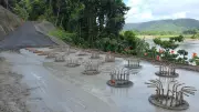 Major Piling Works Completed to Stabilise Mossman-Daintree Road Landslip