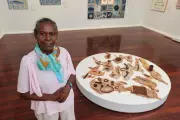 Michelle Adams' Art Honors Yindjibarndi Heritage at Revealed Exhibition