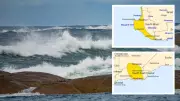 Severe Thunderstorm Warning for WA South: Damaging Winds Up to 100 km/h