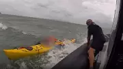 Two Kayakers Rescued in Dramatic Sea Rescue off Townsville