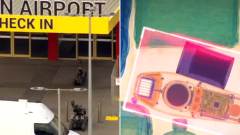 Avalon Airport Chaos: Laser Hair Device Sparks Bomb Scare
