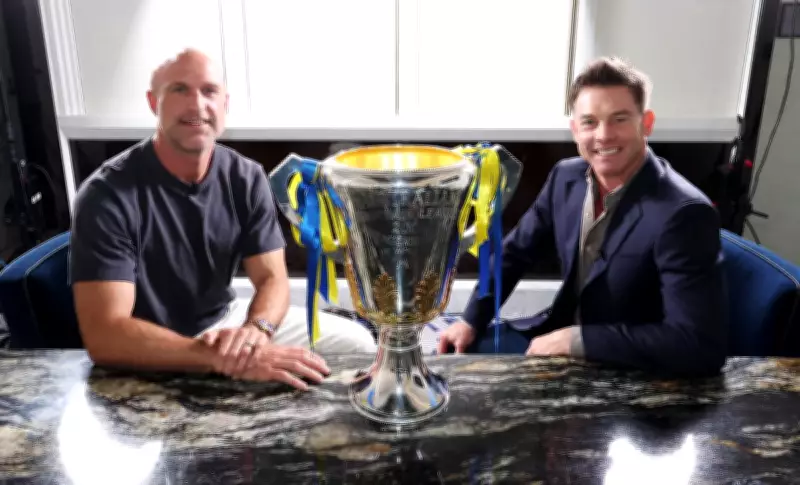 Ben Cousins and Chris Judd reunite for exclusive 7NEWS interview