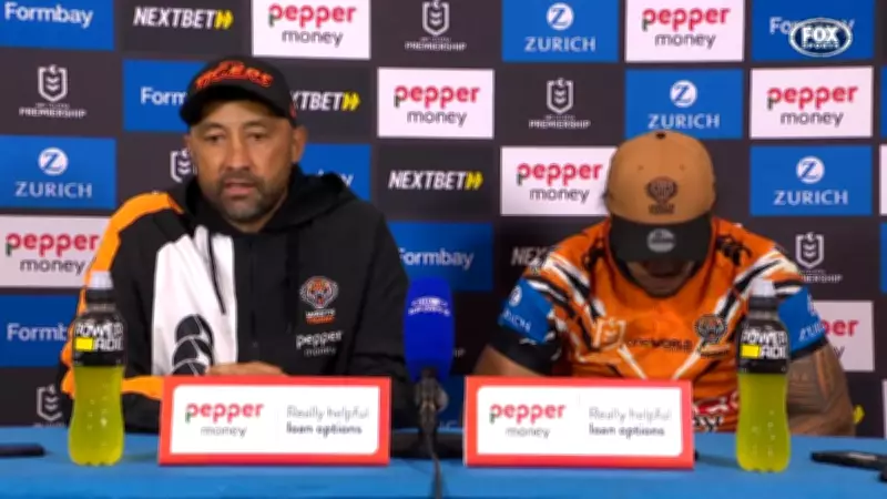 Benji Marshall slams 'soft' Tigers after 52-10 thrashing by Sharks