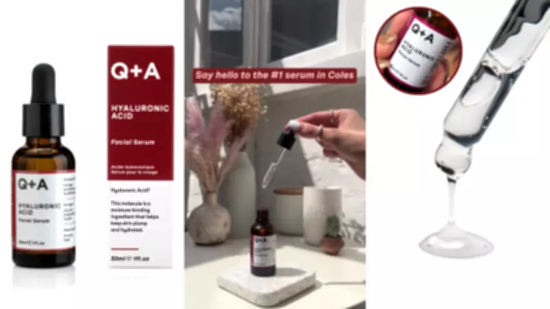 Coles' Q+A Hyaluronic Acid Serum Selling One Every Three Minutes