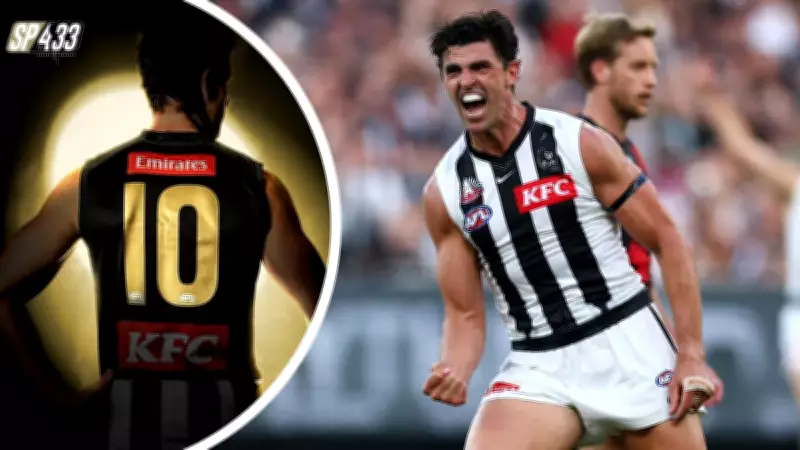Collingwood unveil special gold guernsey for Pendlebury's record 433rd AFL game