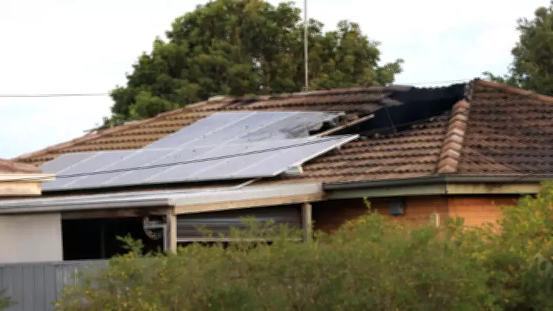 Corio House Fire Leaves Property Gutted as Neighbours Watch