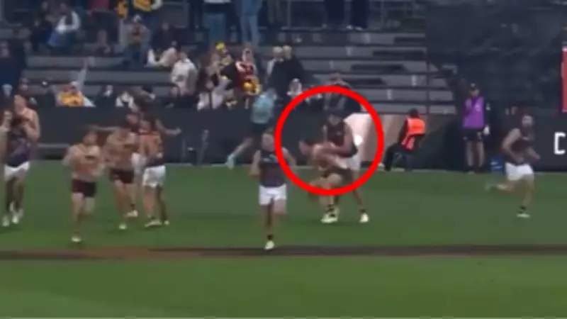 Crows' Riley Thilthorpe Banned One Match for Gut Punch on Meek