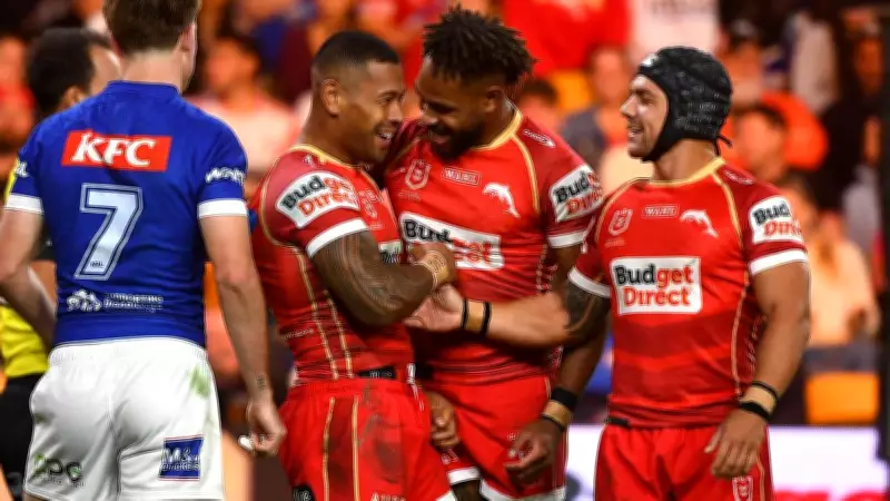 Dolphins thrash Bulldogs 44-12 as Isaako hat-trick fires NRL win