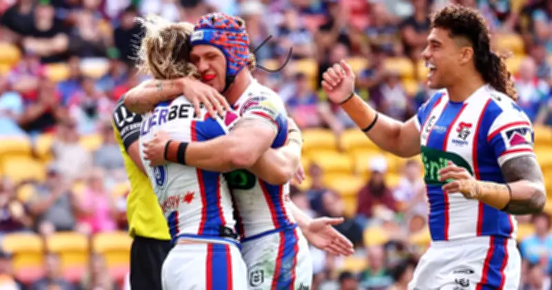 Dom Young's Magic Round Hat-Trick Lifts Newcastle Knights to Victory