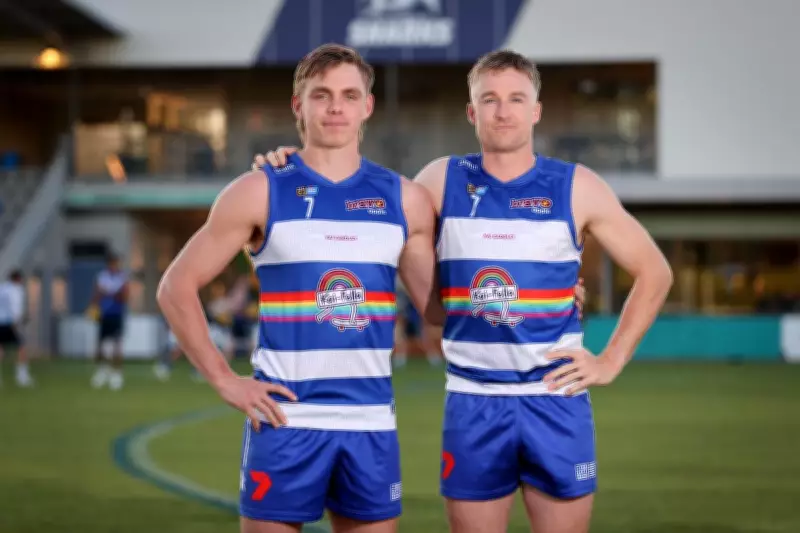East Fremantle Sharks to wear rainbow jumpers for mental health match