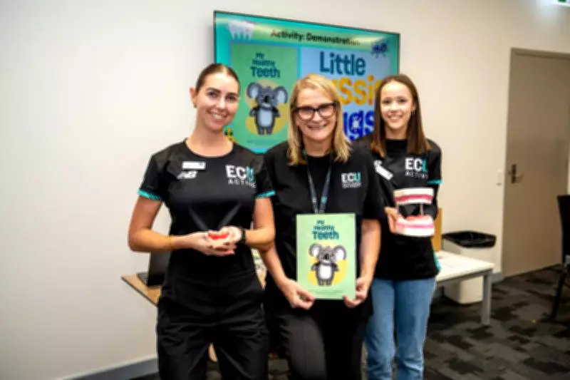 ECU students tackle childhood tooth decay in Stirling workshop