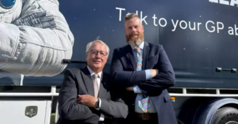 Federation Mall Truck Delivers Prostate Cancer Awareness Message