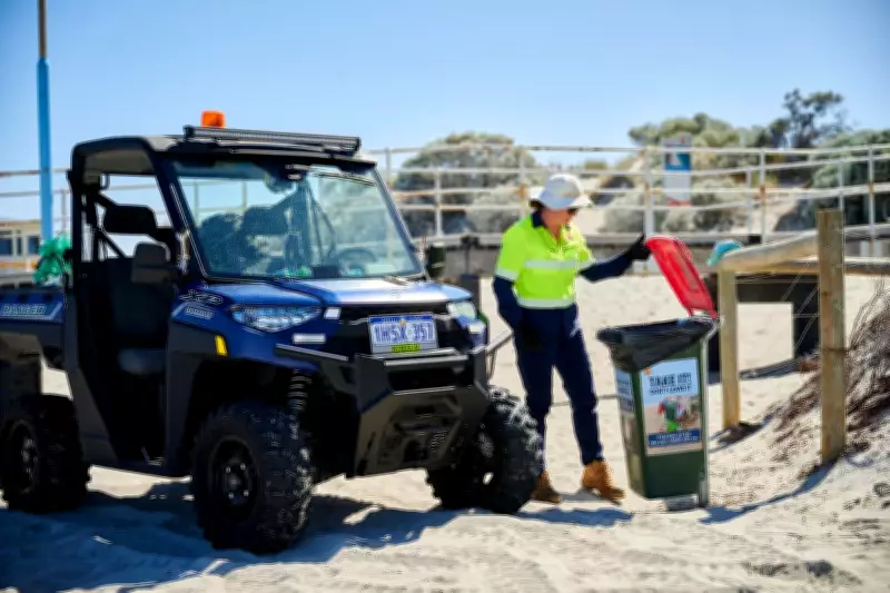 Fewer bins on Cockburn beaches lead to less littering, data shows