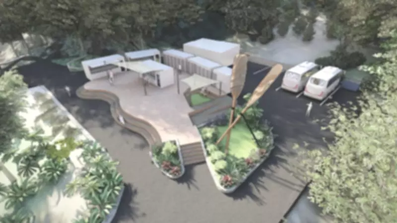 Floodproof Rafting Hub with Giant Paddles Planned for Lake Placid