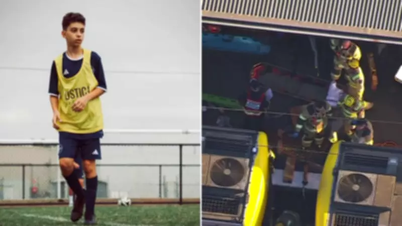 Football Academy Rallies for Boy Critically Injured in Train Accident