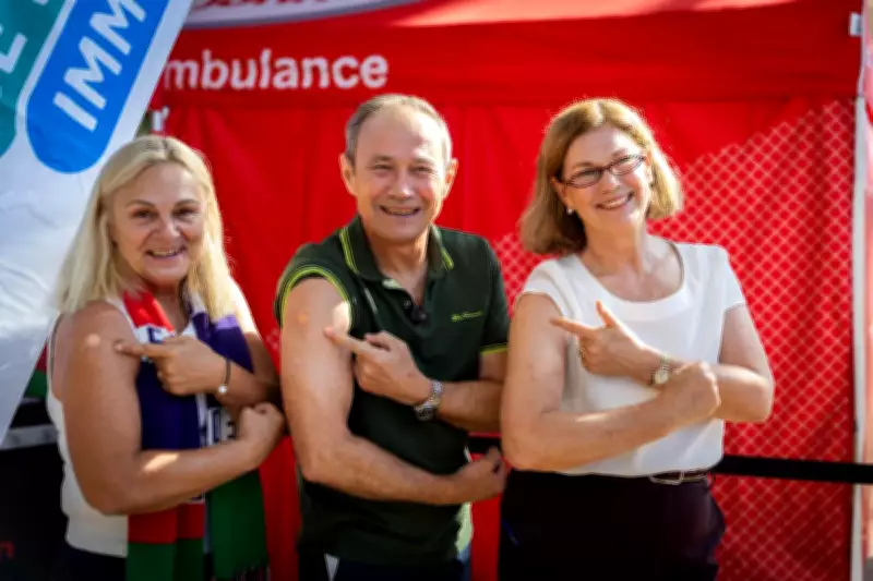 Free Flu Jabs at AFL Games Boost WA Vaccination Rates