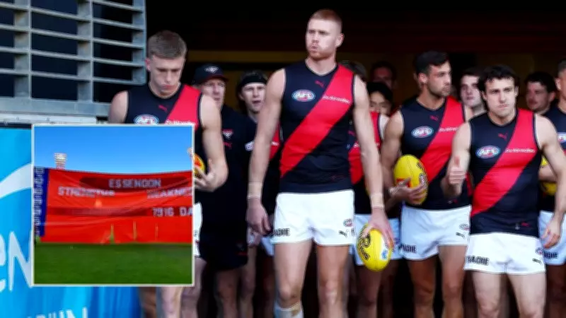 GWS Giants Enrage Essendon Fans with Cheeky Banner Trolling Finals Drought