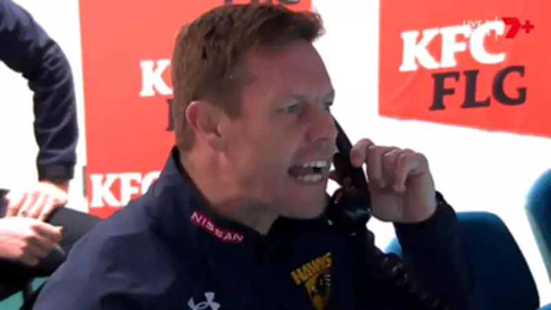 Hawthorn's Mitchell's Genius Move: Hardwick Forward Seals Win