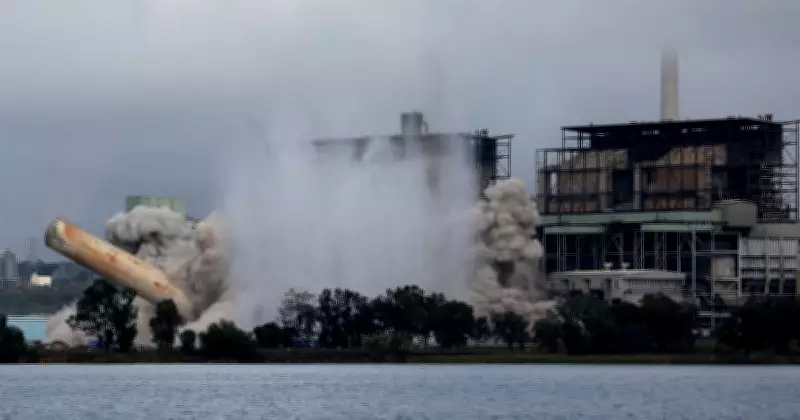 Liddell Power Station Stack Demolition Completed Successfully
