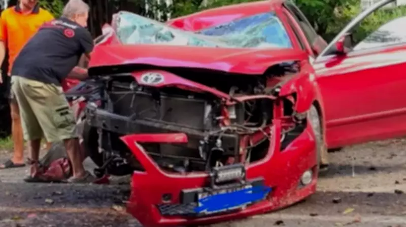 Man flown to hospital after serious Kuranda car crash