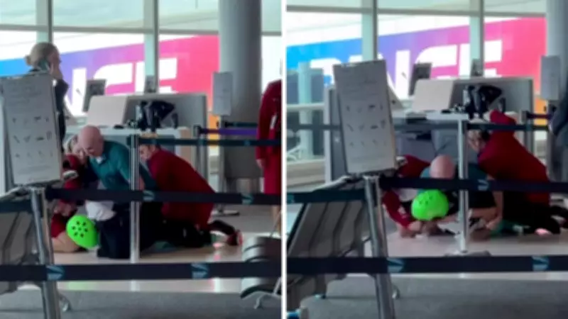 Man pleads guilty to shoving Virgin staff at Brisbane Airport