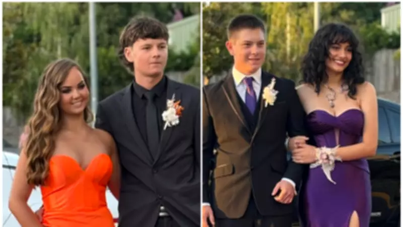 Mary's College Students Arrive in Style at Formal Celebration