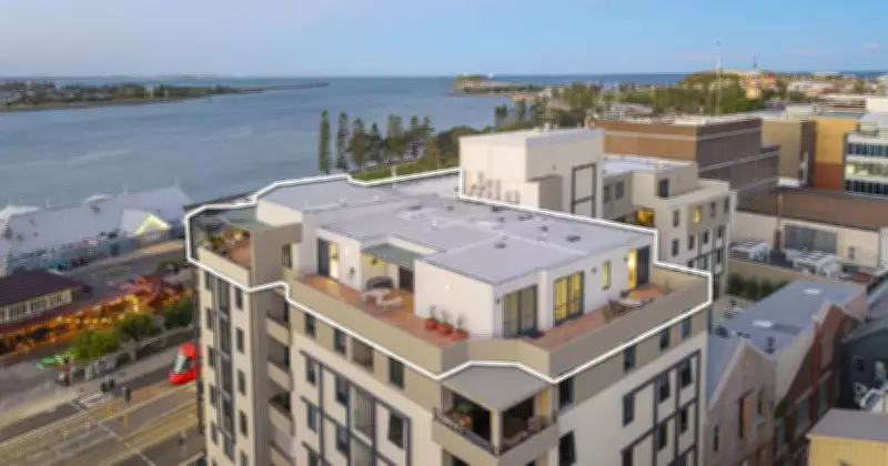 Menkens Penthouse: Rare Harbour View Apartment Hits Newcastle Market