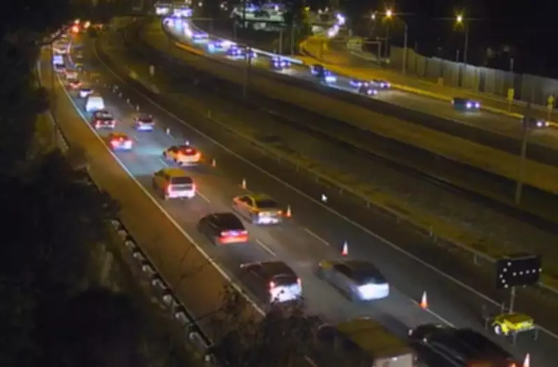 Mitchell Freeway northbound closed due to police incident in Perth