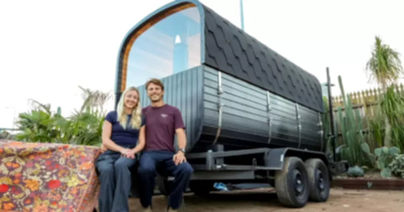 Mobile Wood-Fire Sauna Business 'Bondfire' Launches for Illawarra Events