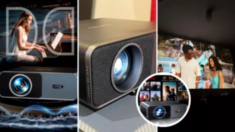 Netflix-Compatible 4K Projector Transforms Home Movie Nights