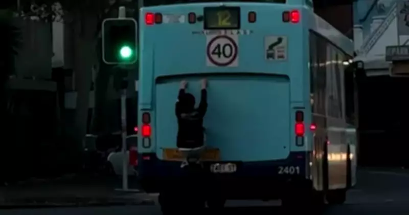 Newcastle Bus Operator Probes 'Extremely Dangerous' Bus Surfing Incident