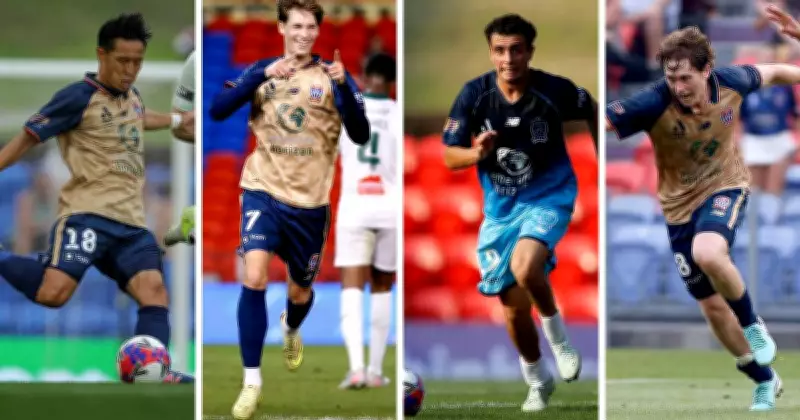 Newcastle Jets Stars Shine in A-League Goal of the Year Nods