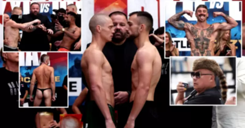 Nikita Tszyu vs Oscar Diaz: Weigh-In Theatrics Set Stage for Entertaining Fight Night