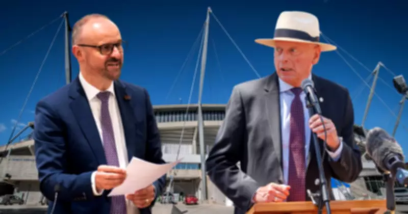 Peter Cain Challenges Andrew Barr's Canberra Stadium Claims