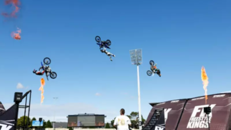 Robbie Maddison and Sons Bring High-Flying Act to Cairns