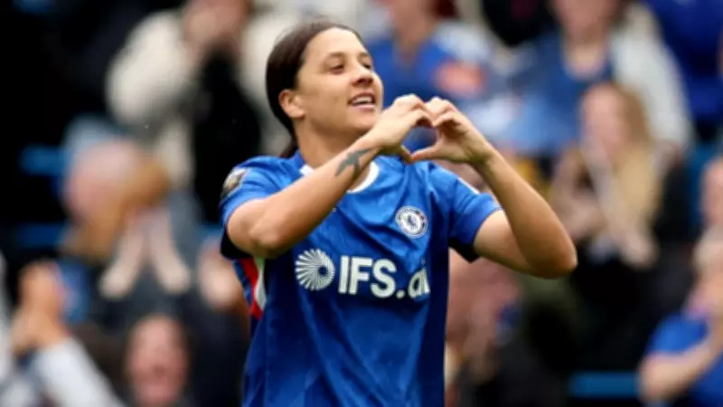 Sam Kerr scores stunning winner in final Chelsea match, equals all-time goal record